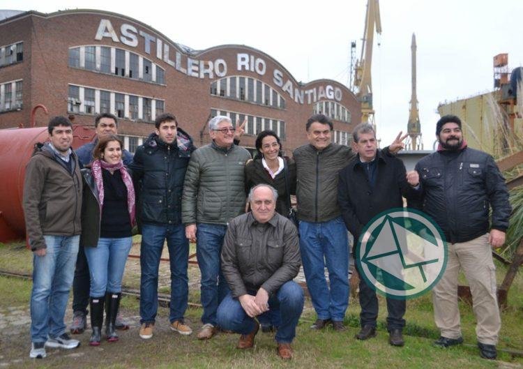 Candidatos de CUMPLIR La Plata recorrieron Astilleros