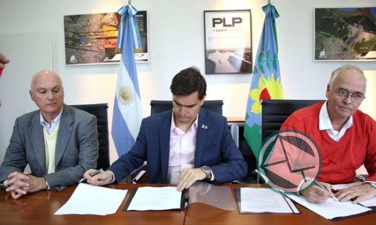 Firman convenio para mejorar la operatividad y competitividad del Puerto La Plata