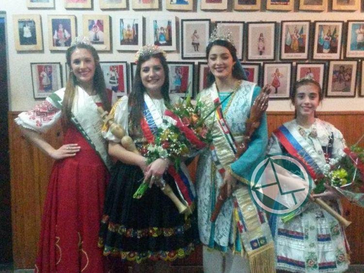Eslovacos coronaron a su soberana que los representará en la Fiesta Provincial del Inmigrante