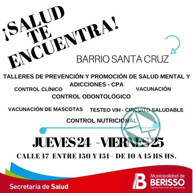 Salud te encuentra: Barrio Santa Cruz Salud te encuentra: Barrio Santa Cruz