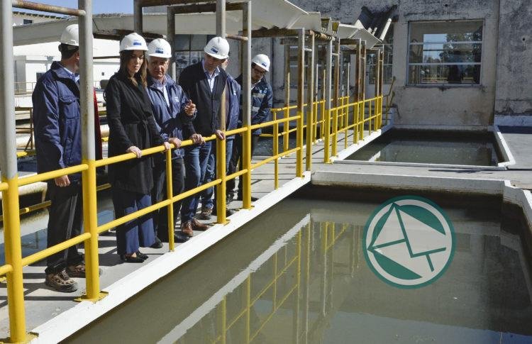 Visita sorpresa de Vidal con Garro la Planta Potabizadora de ABSA en Ensenada