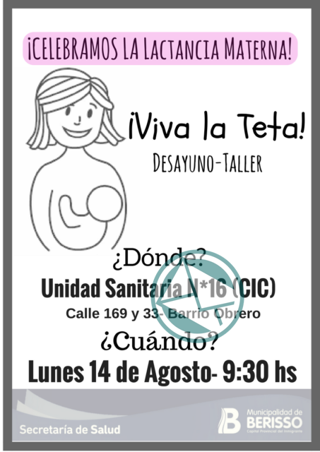 Encuentro para intercambiar experiencias en el Mes de la lactancia Materna en Berisso Encuentro para intercambiar experiencias en el Mes de la lactancia Materna en Berisso