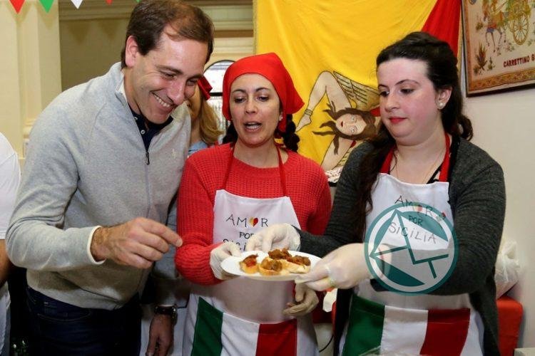 Con espectáculos musicales y feria gastronómica, se realizó la fiesta de la comunidad italiana