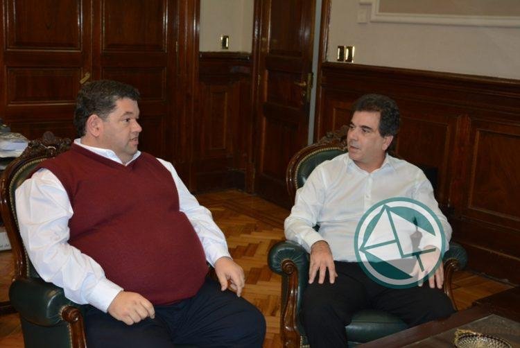 Nedela visitó al ministro bonaerense Ritondo para conversar sobre la seguridad