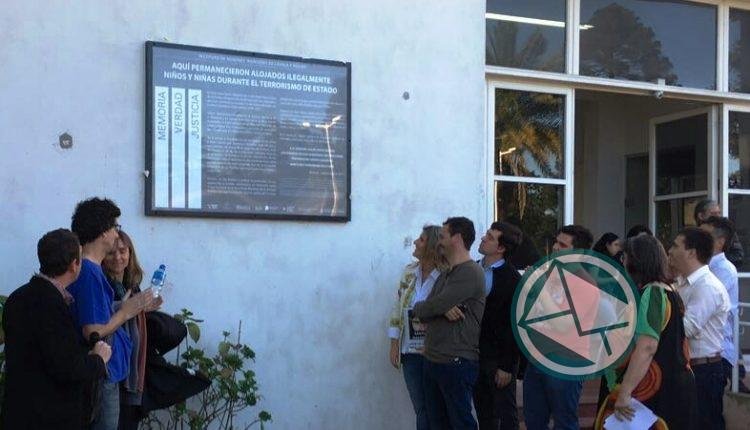 Se señalizó como Sitio de Memoria el ex Instituto Riglos en Moreno