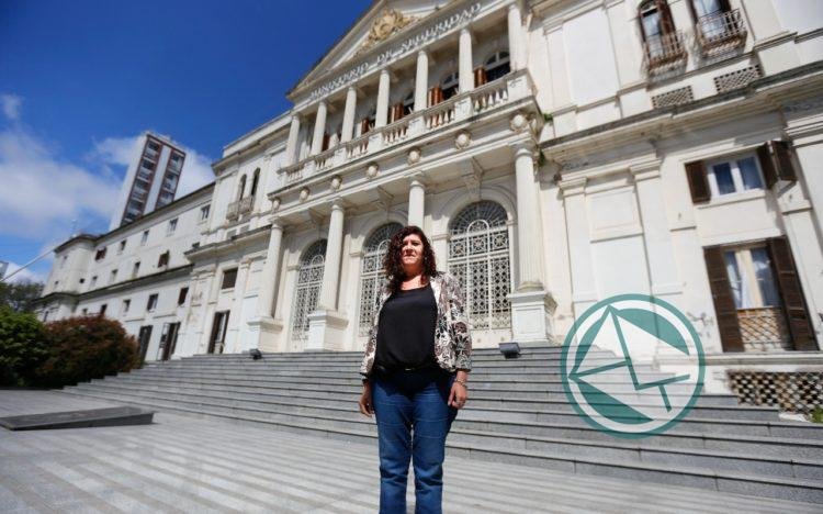 Susana Gonzalez en el Ministerio de Seguridad