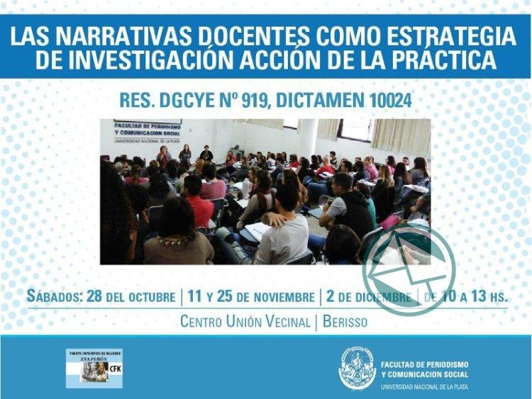 Curso “Las Narrativas Docentes como estrategia de Investigación”