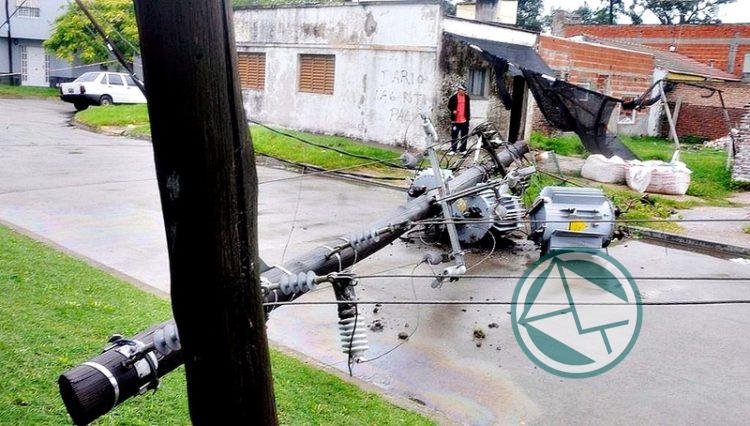 Se restituyó el servicio al 50% de los suministros afectados por la tormenta según EDELAP