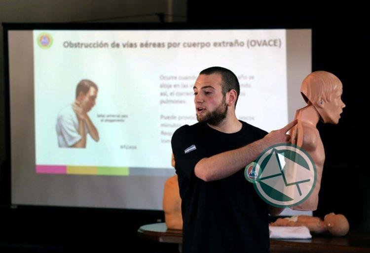 Con capacitación en RCP, cerró el ciclo “Comunicación responsable en situaciones de emergencia”