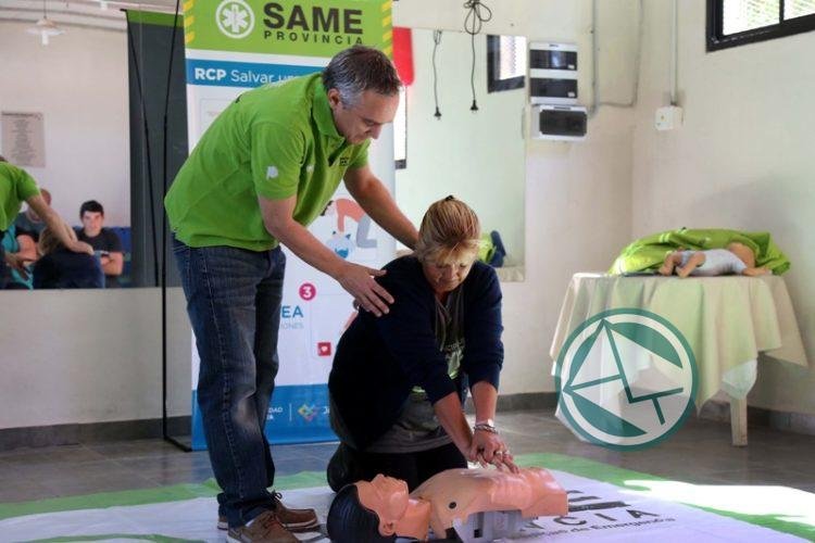 "El SAME en la Comunidad" en Villa Garibaldi