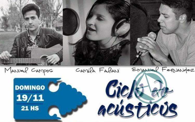 El domingo continúan los acústicos en el CCyP “Juanjo Bajcic” El domingo continúan los acústicos en el CCyP “Juanjo Bajcic”