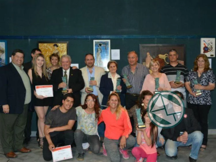 Entrega del los Premios Roldán a la cultura en Berisso