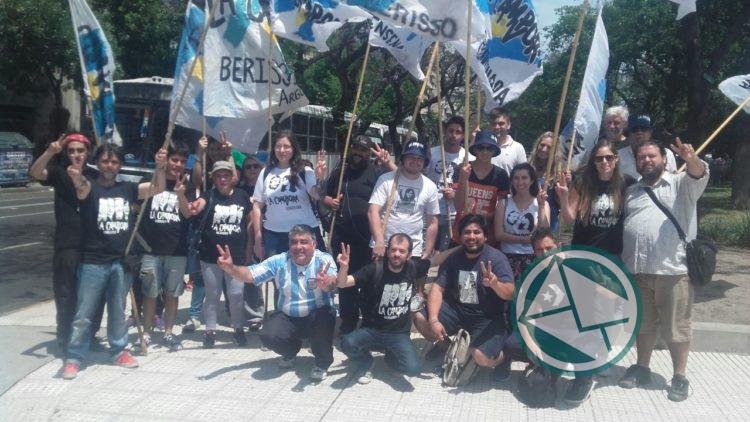 Fuerte presencia de Berisso en la masiva movilización contra el ajuste y el saqueo