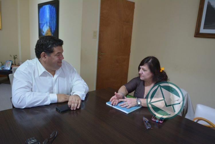 Nedela con la nueva Jefa Distrital de Inspección de Gestión Pública, Patricia Morales
