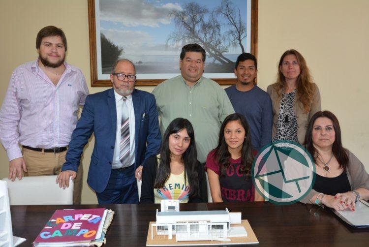 Nedela recibió a alumnas de la Técnica N° 1 por Proyecto "Vivienda Sustentable"