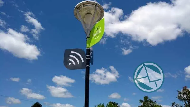 Se presenta el punto wi-fi público para la zona del Parque Cívico