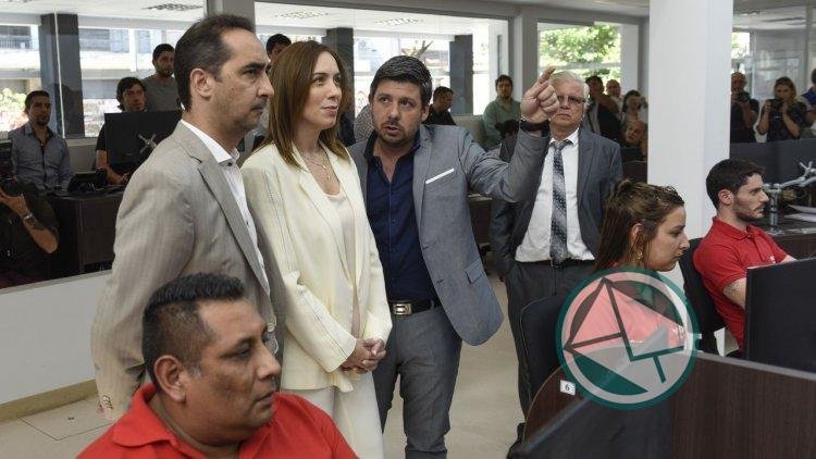 Vidal en Morón recorrió el nuevo COM del municipio