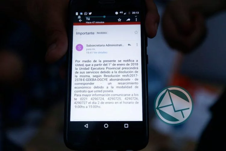 La Dirección General de Cultura y Educación despidió a la mitad de contratados de la UEP