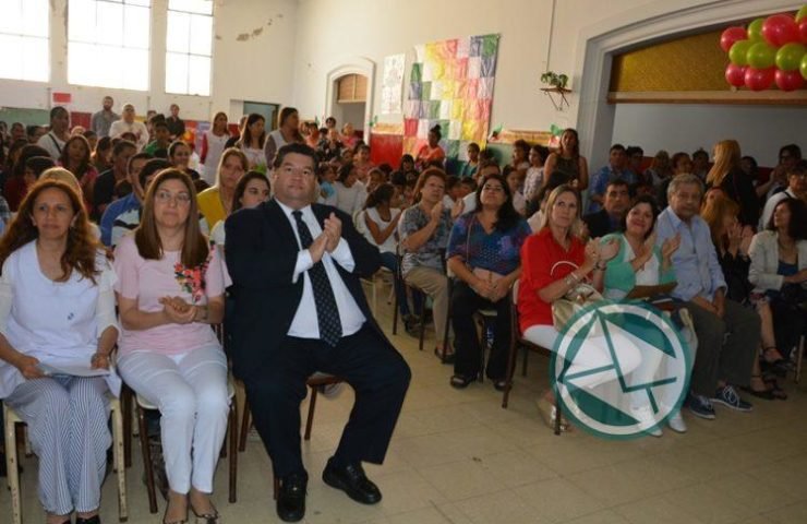 Nedela participó del cierre oficial del Ciclo Lectivo en la Escuela N° 4 B