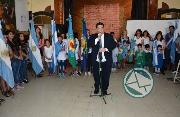 Nedela participó del cierre oficial del Ciclo Lectivo en la Escuela N° 4 E