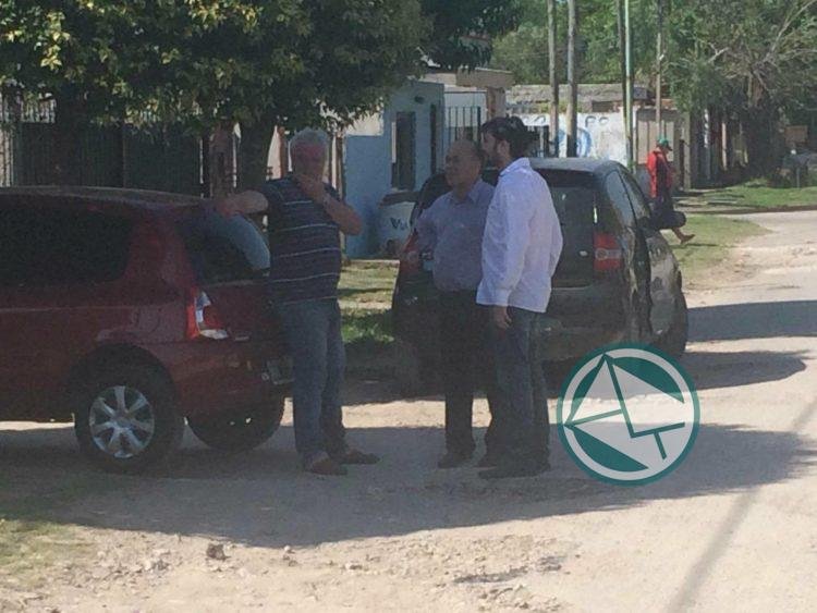 Recorrida de concejales de Cambiemos en La Franja