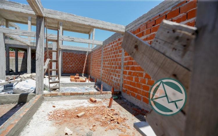 Avance de obras del Centro de Salud de Punta Lara