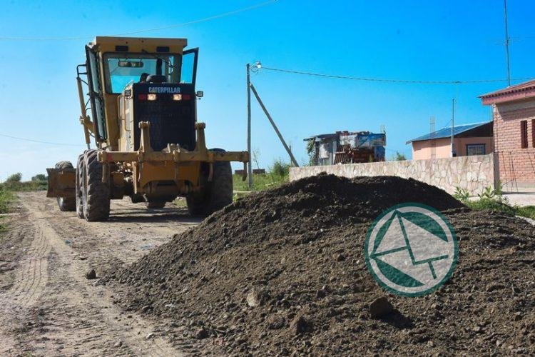 El Municipio trabaja en el arreglo de calles en el Barrio Cotilap