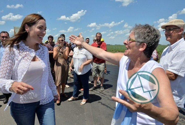 Recorrida de Vidal por obras en Pergamino Arrecifes y Salto 02