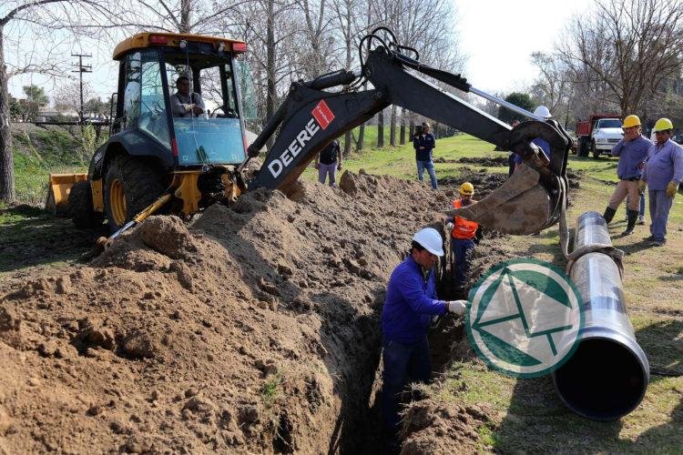 Con el 50% de la obra completa, avanza a buen ritmo el Acueducto Norte