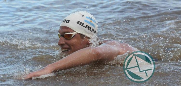 Cruzó el Río de la Plata, llegó a Punta Lara y batió un récord