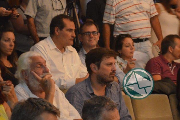 Escudero presenció la audiencia pública por los aumentos de ABSA y dijo que "Lo único que no aumenta son los salarios"
