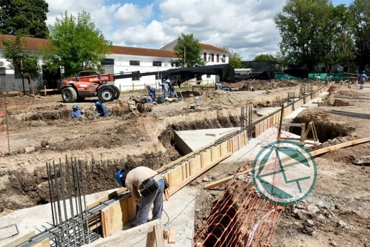 Garro visitó el Hospital San Juan de Dios y recorrió el avance de obras