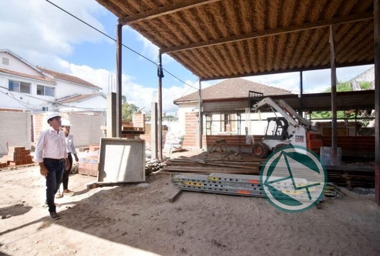 Garro visitó el Hospital San Juan de Dios y recorrió el avance de obras 03