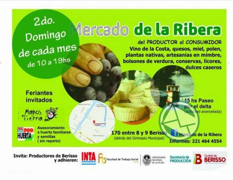 Este domingo 11 de abre el año el Mercado de la Ribera de Berisso