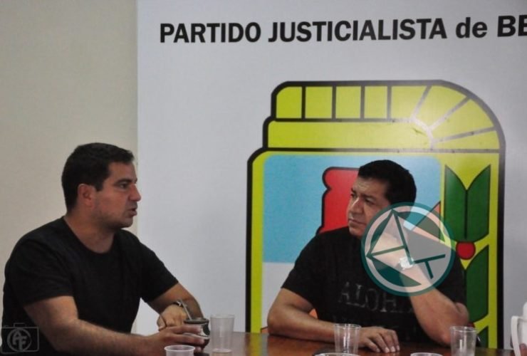 Nicolás Rodriguez Saá y Juan Carlos Haljan pasaron por Berisso01