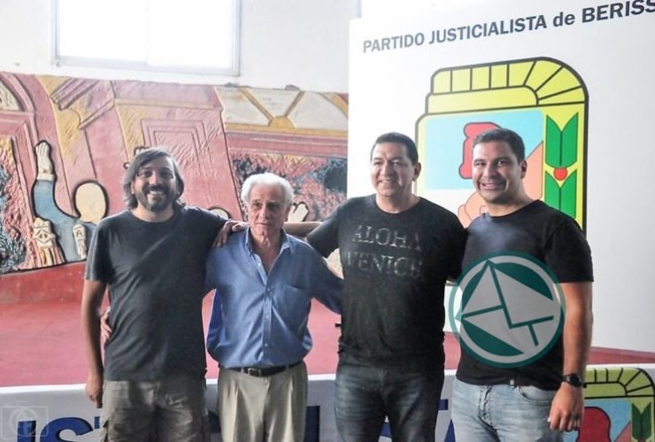 Nicolás Rodriguez Saá y Juan Carlos Haljan pasaron por Berisso07