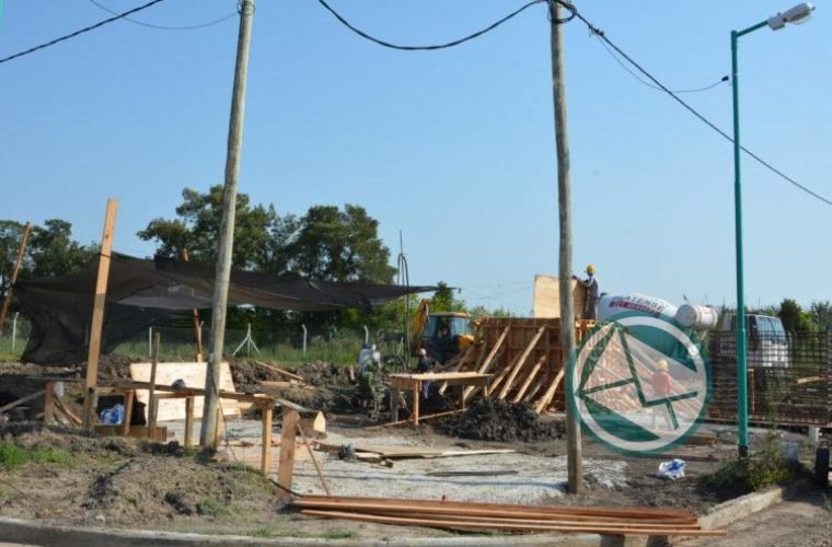 Obras en el barrio PROCREAR Santa Teresita Nedela 02