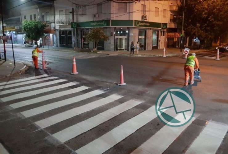 demarcación Avenida Montevideo 01