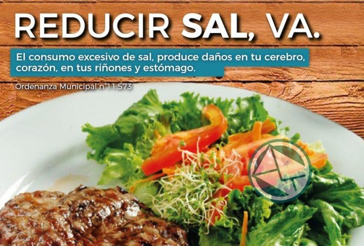 34 los locales gastronómicos de La Plata adhieron la ordenanza que regula el de sal