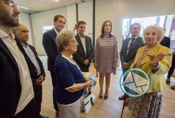 Garro acompañó a Vidal y Carlotto en la presentación del nuevo espacio por la verdad y la memoria 2