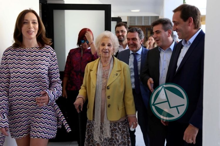 Garro acompañó a Vidal y Carlotto en la presentación del nuevo espacio por la verdad y la memoria