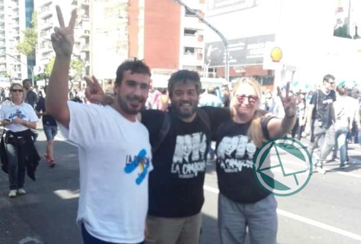 La Cámpora Berisso participó de la movilización desde la Ex Esma a Plaza de Mayo 2