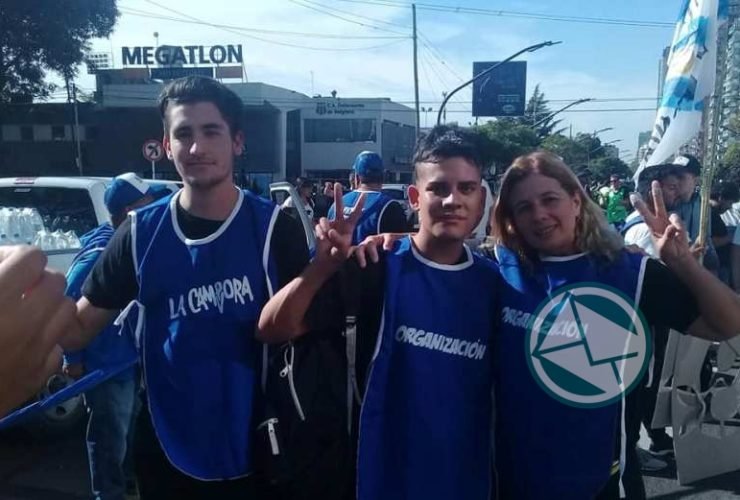 La Cámpora Berisso participó de la movilización desde la Ex Esma a Plaza de Mayo 5