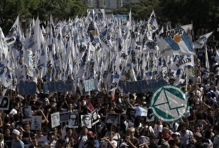 La Cámpora Berisso participó de la movilización desde la Ex Esma a Plaza de Mayo 6