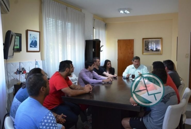 Reunión del intendente Nedela con el Club Zona Nacional 01