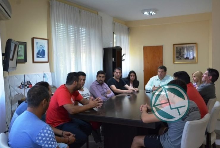 Reunión del intendente Nedela con el Club Zona Nacional 02