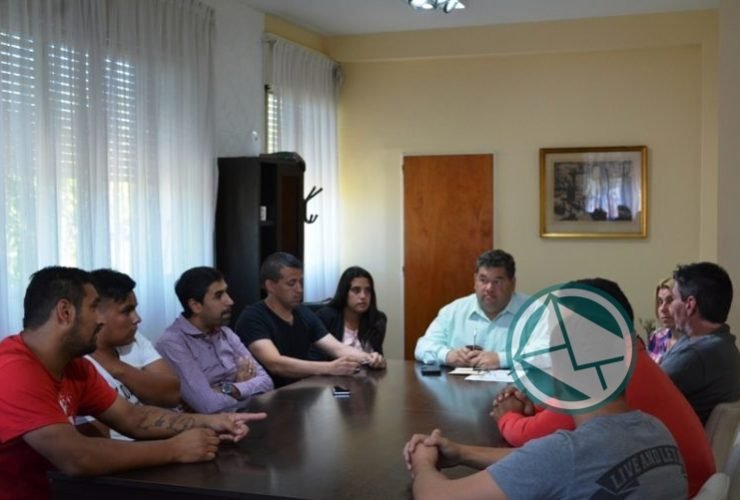 Reunión del intendente Nedela con el Club Zona Nacional 03