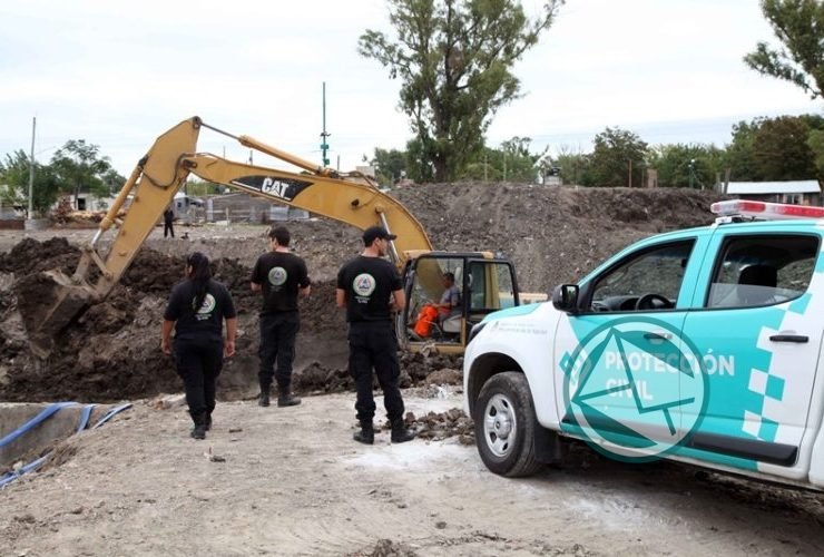 Tareas preventivas y de monitoreo frente a la tormenta en La Plata 05