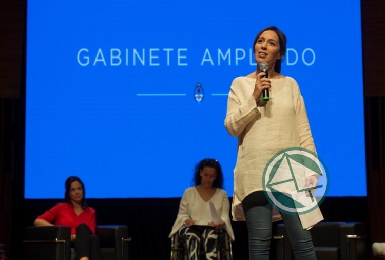 Vidal en la reunión Ampliada de Ganinete Nacional "sólo" de Mujeres