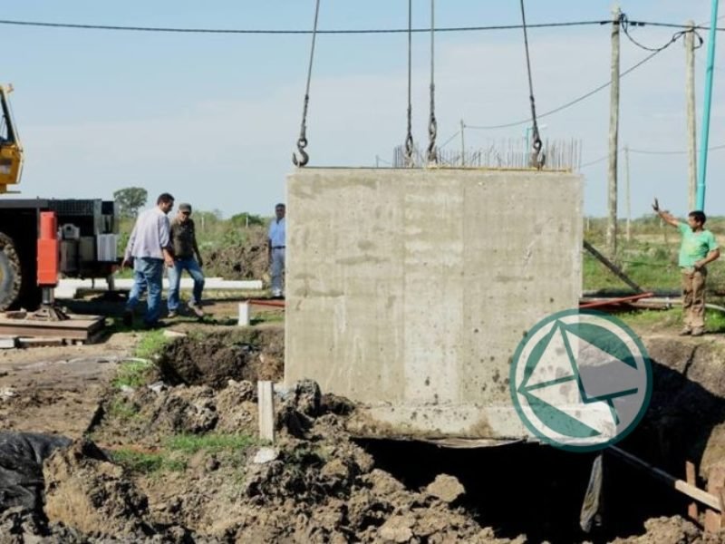 Colocaron cámaras cloacales en el barrio ProCreAr del Santa Teresita 02
